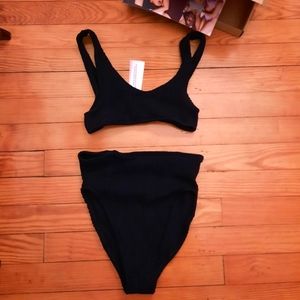 Youswim Eva High Waisted Black Bikini N…